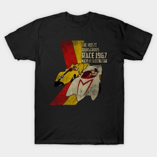 Speed Racer Vs Racer X  // Vintage T-Shirt